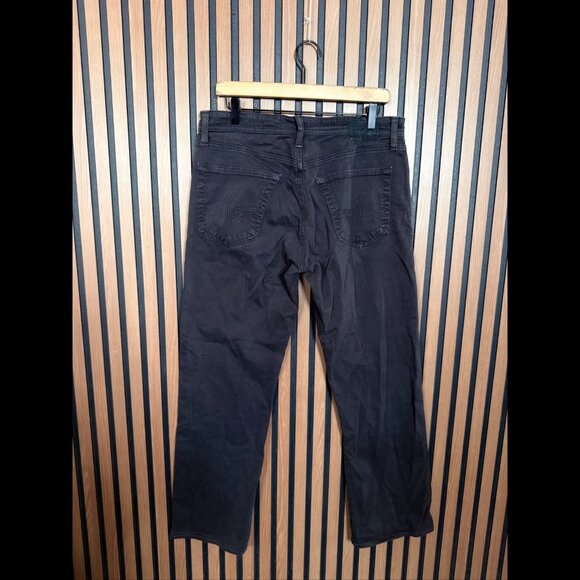 AG Adriano Goldshmied Chino Pants 33 x 34 Gray Men’s The Protege Straight Leg - Picture 2 of 8